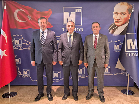 CHP Milletvekillerinden TÜRMOB’a ziyaret